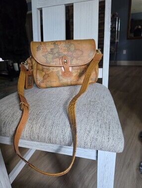 Authentic Alviero Martini Shoulder Bag